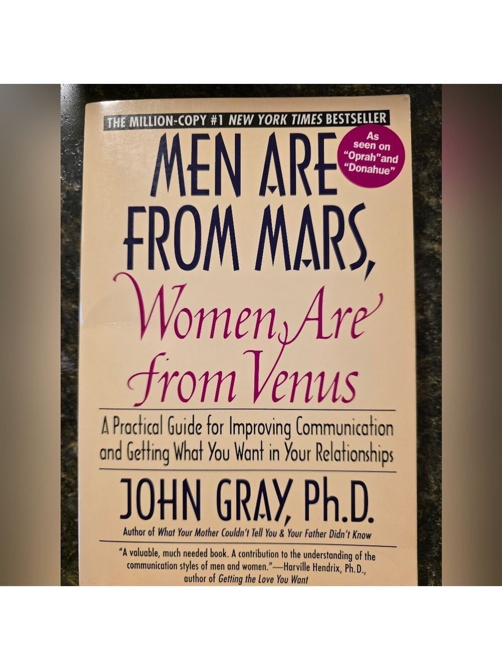 💥4 for $25💥 Mens Are From Mars, Women Are From Venus By John Gray